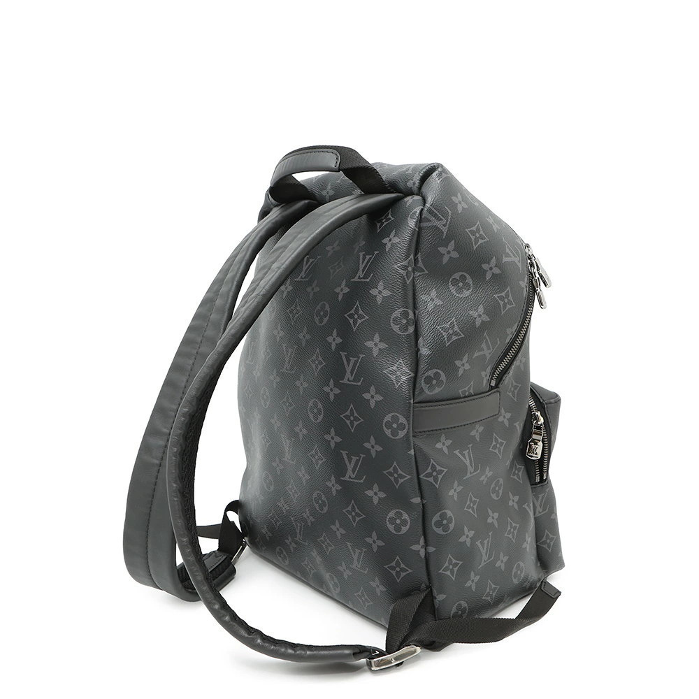 Louis Vuitton Black Monogram Black Backpack Eclipse Bag Black